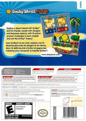 Smiley World Island Challenge box cover back